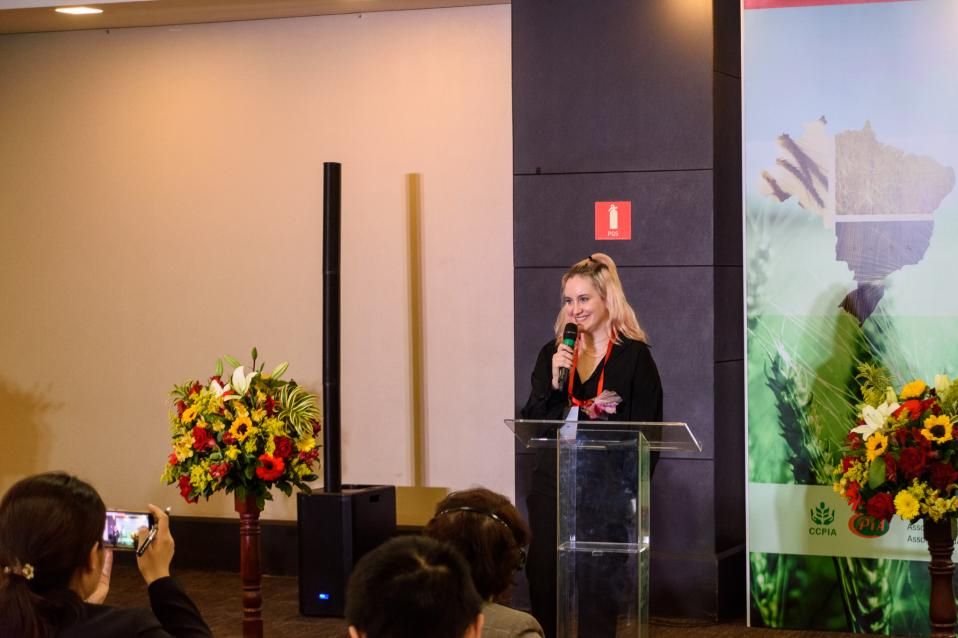 成都新朝陽赴巴西參加重要農業交流活動并亮相ACE農化展，公司生物技術和產品引發高度關注